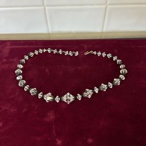 Vintage Crystal necklace ~ “Laguna”